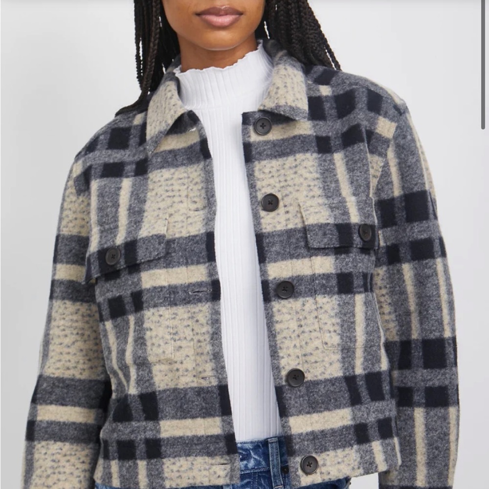 Rails stuff I jacket size xs navy/cream